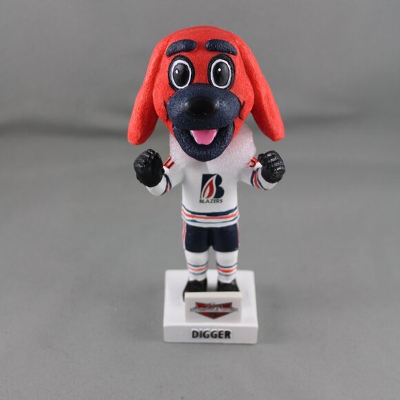 Kamloops Blazers Bobblehead - Team Mascot Digger - New In Box - Picture 6 of 10